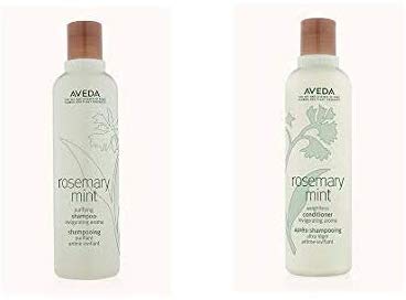 Aveda Rosemary Mint Purifying Shampoo 8.5oz & Weightless Conditioner 8.5oz Set