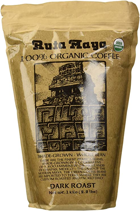 Ruta Maya Coffee, Coffee Dark Roast Organic, 35.2 Ounce