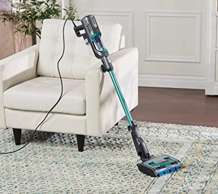 Shark Vertex Corded Ultralight DuoClean PowerFins Stick Vacuum with Self-Cleaning Brushroll (Renewed) (Mint) (HZ2002/QS2000Q)