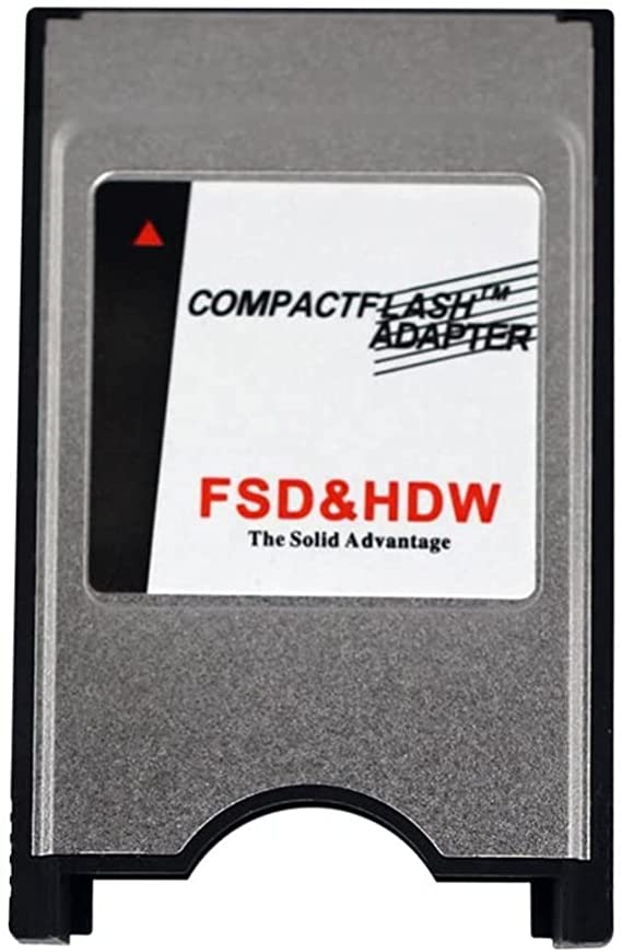 New Compactflash Card to PC Card Adapter Notebook Laptop PCMCIA Compact Flash Memory Card Reader CNC