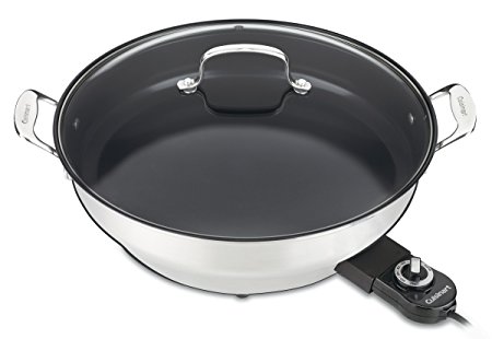 Cuisinart CSK-250WS GreenGourmet 14-Inch Nonstick Electric Skillet