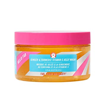 First Aid Beauty Hello FAB Ginger & Turmeric Vitamin C Jelly Mask, 4 oz