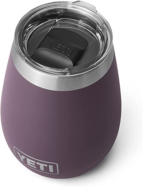 YETI Rambler 10 oz Wine Tumbler, Vacuum Insulated, Stainless Steel with MagSlider Lid