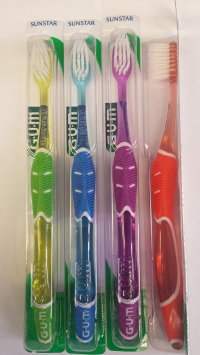 GUM 527 Technique Deep Clean Toothbrush -Ultra Soft Compact (12 Pack)