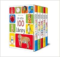 My First 100 Library: Boxset of 5 Early Learning Board Books