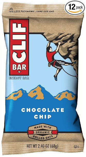 Clif Energy Bar, Chocolate Chip - (2.4 Ounce, 12 Count)