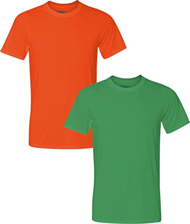 Gildan Men's Moisture Wicking Polyester Performance T-Shirt, 2-Pack