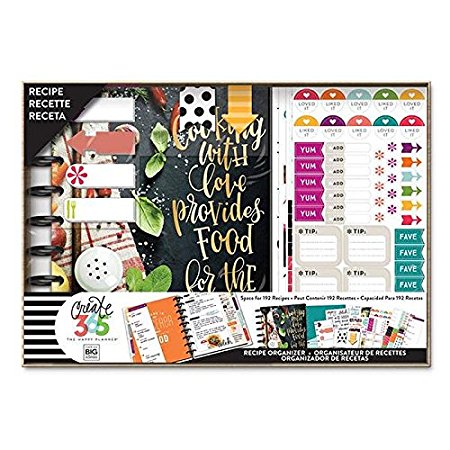 me & my BIG ideas  BOX-122 Create 365 The Happy Planner Box Kit 12 Month Undated, Cooking Classic