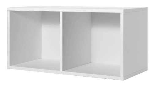 Foremost 327801 Modular Large Divided Cube Storage System, White