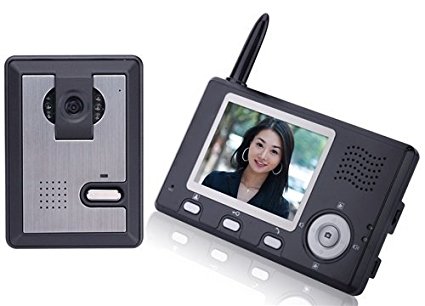 ALEKO LM162 3.5" Display Intercom Wireless Video Door Phone System