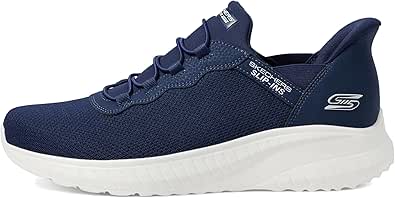 Skechers Men's Hands Free Slip-ins Bobs Squad Chaos-Daily Hype Sneaker