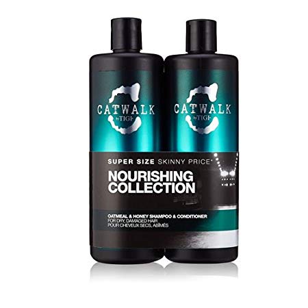 TIGI Catwalk Oatmeal & Honey Shampoo and Conditioner Tween Duo 2 x 750ml