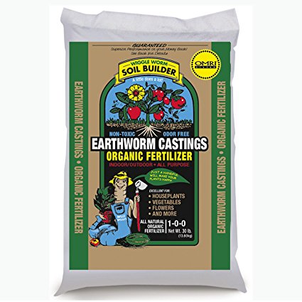 Unco Industries WWSB30LB Wiggle Worm Soil Builder Worm Castings, 30 lb.