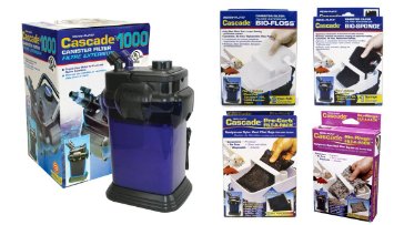 Penn Plax Cascade 1000 Canister Filter Pro Package