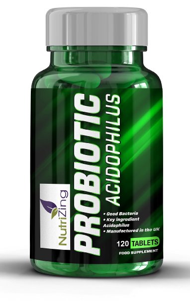 New Improved Probiotics  High Strength 10 Billion CFUs  Friendly and Good Bacteria For Healthy Digestive System  120 capsules Lactobacillus Acidophilus  Immune System Booster  Useful for Conditions Such As Irritable Bowel Syndrome IBS Cramps Bloating Diarrhoea Constipation Abdominal Pains  100 Vegetarian Gluten and Caffeine Free  For Men and Women  Made in UK 30 day Money Back Guarantee  Advanced Premium Formula Fight Harmful Bacteria Causing Thrush Yeast InfectionsCommon Cold