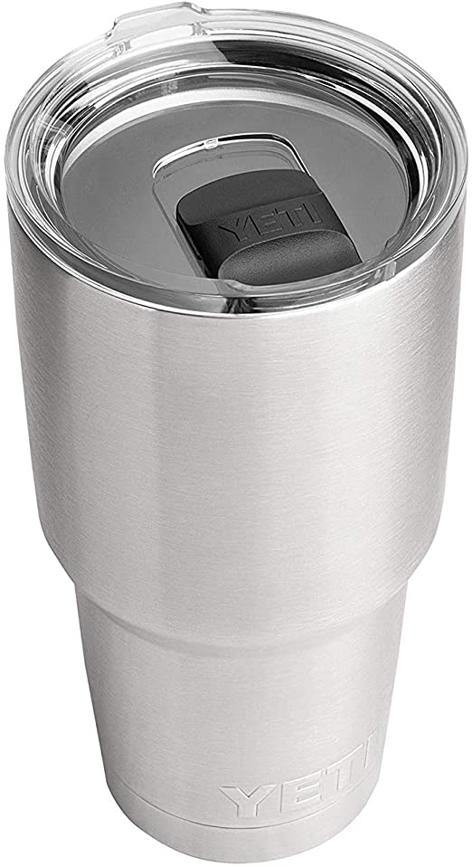 YETI Rambler 30 oz Stainless Steel Vacuum Insulated Tumbler w/MagSlider Lid, Stainless