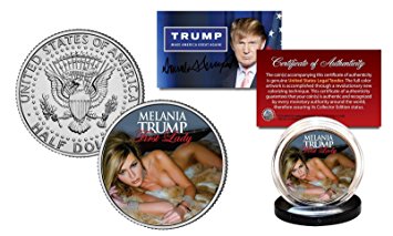 Melania Trump First Lady President Election Official 2016 Jfk Half Dollar Coin