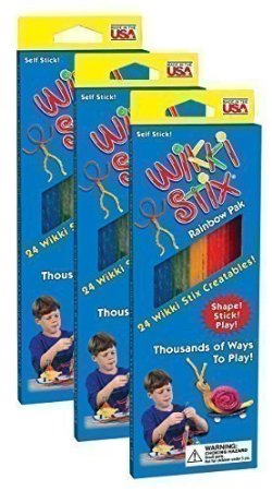 Rainbow Wikki Stix Party Pak - 3 Pack