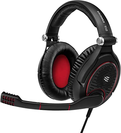 EPOS I SENNHEISER GAME ZERO Gaming Headset, Closed Acoustic with Noise cancelling microphone, Foldable, Flip-to-mute, Ligthweight, PC, Mac, Xbox One, PS4, Nintendo Switch, and Smartphone compatible.