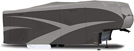 ADCO 52258 Designer Series SFS Aqua Shed 5th Wheel RV Cover - 40'1" - 43'6" ,Gray