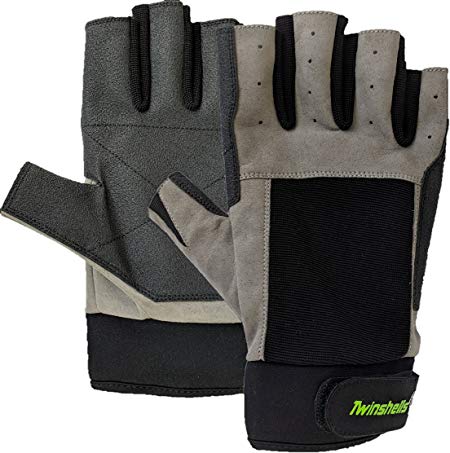 Twinshells Sailing Gloves 3/4 Finger - Great for Sailing, Yachting, Paddling, Kayaking, Fishing, dinghying for Men, Women, and Childs