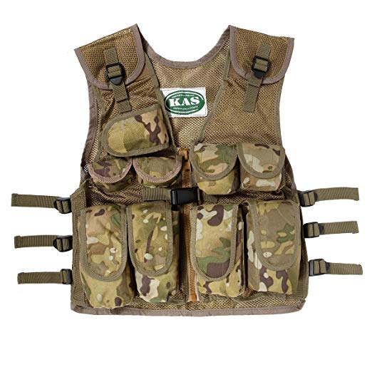 Kids Army Multi Terrain Camouflage Assault Vest