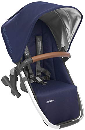 UPPAbaby VISTA RumbleSeat - Taylor (Indigo/Silver/Saddle Leather)