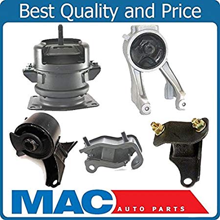 Mac Auto Parts 37794 Engine Motor Transmission Mount Set Honda Odyssey 3.5L 5 Piece Kit