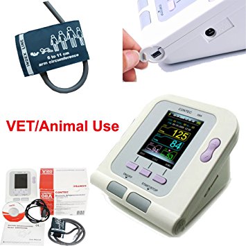 Vet/Veterinary/Animal/Pets use Blood Pressure monitor Electronic Sphygmomanometer LCD display