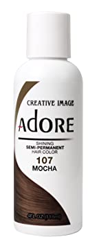 Adore Semi-Permanent Haircolor #107 Mocha 4 Ounce (118ml)