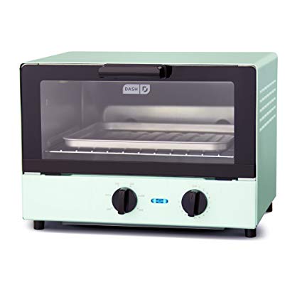 Dash DCTO100GBAQ04 Compact Toaster Oven Aqua