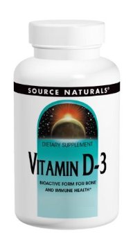 Source Naturals Vitamin D-3 2000IU, 200 Capsules