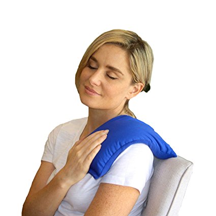 My Heating Pad- Hot Therapy Pack – Natural Heat Therapy - Stress Relief (Blue)