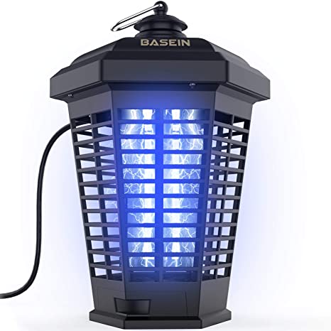 Bug Zapper for Outdoor and Indoor 4200V High Powered Waterproof Electronic Bug Zapper Flies Trap Misquote Killer Mosquito Trap Outdoor Handheld Bug Zapper Electronic Mosquito Zapper Home Garden