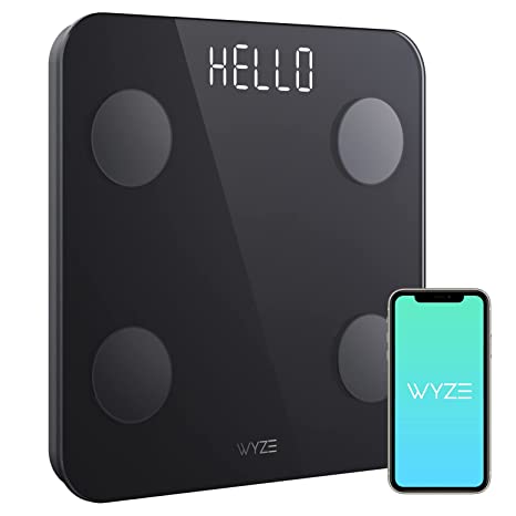 Wyze Smart Scale for Body Weight and Fat, Digital Bathroom Scale, Weighing Machine for People's Muscle BMI, Bluetooth Electronic Body Composition Monitor, 400lb…