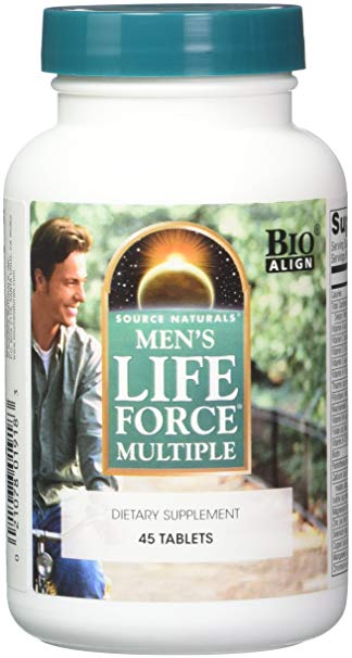 Source Naturals Men’s Life Force Multiple, 45 Tablets