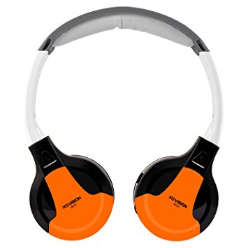 Mobile Headphones, XO Vision  Orange Universal Wireless Bluetooth Foldable Headphones [ IR630O ]