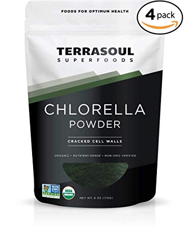 Terrasoul Superfoods Organic Chlorella Powder (Cracked Cell Walls), 24 Ounces - Sourced from Taiwan