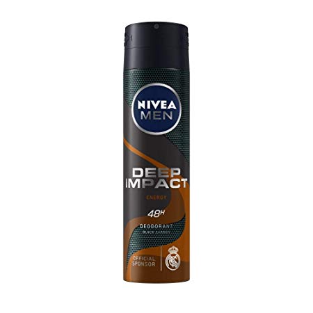 NIVEA MEN Deodorant, Deep Impact Energy, 150ml