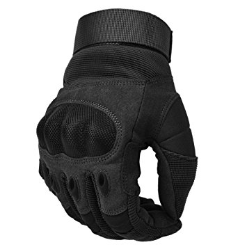 COTOP Motorcycle Gloves, Hard Knuckle Gloves Motorcycle Gloves Motorbike ATV Riding Full Finger Gloves for Men