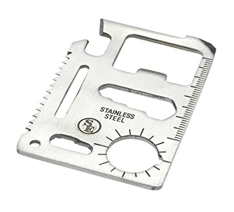 SE MT908-1 11-Function Stainless Steel Survival Pocket Tool