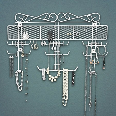 Sorbus® Jewelry Hanger Organizer Valet – Great for Earrings, Bracelets, Necklaces, & More