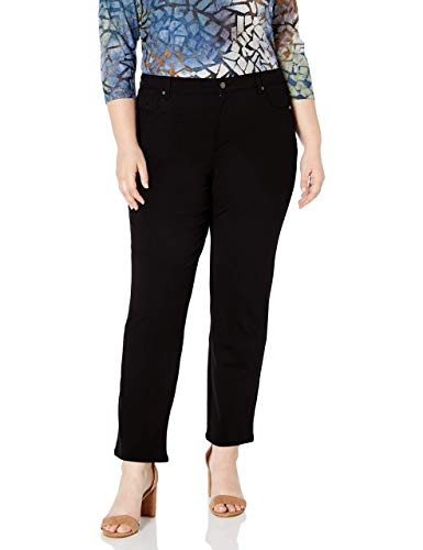 Gloria Vanderbilt Women's Plus Size Amanda Ponte Knit Pant