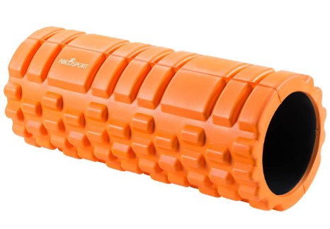 Foam Roller for Physical Therapy & Exercise for Muscle with Soft Massage Roller, 13" x 5", ORANGE