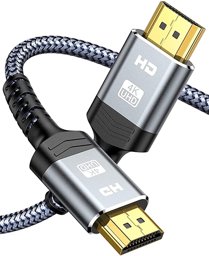 HDMI Cable 33ft,Length 4K HDMI Cord Snowkids,Nylon Braided HDMI Wire 1.4,Support HD 1080p,3D,High Spped Ethernet for TV,for Blu-ray,for PS4/3