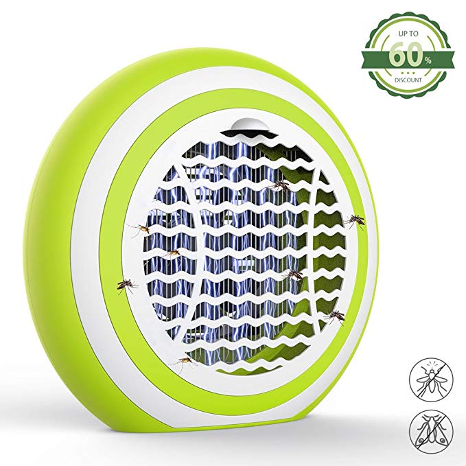 X-CHENG Bug Zapper-The latest shock photocatalyst mosquito lamps plus inhaled Full purple light-ABSmaterial-No radiation-Effective,Insect Trap,Mosquito Trap,Built in Mosquito Zapper 2018