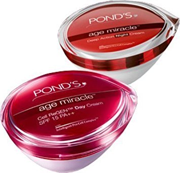 Pond's Age Miracle Combo Cell Regen Day Cream - 50 g, Deep Action Night Cream - 50 g