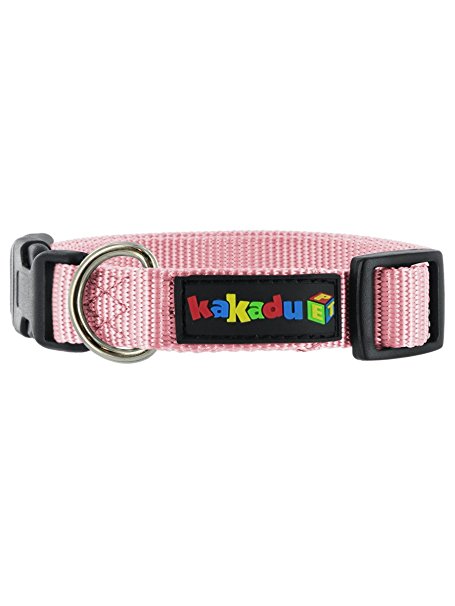Empire Adjustable Nylon Dog Collar by Kakadu Pet