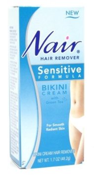 Nair Nair Sensitive Bikini Cream Hair Remover - 1.7 oz: 2 units.