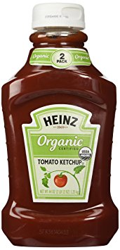 Heinz Twin Pack Organic Tomato Ketchup, 88 Ounce